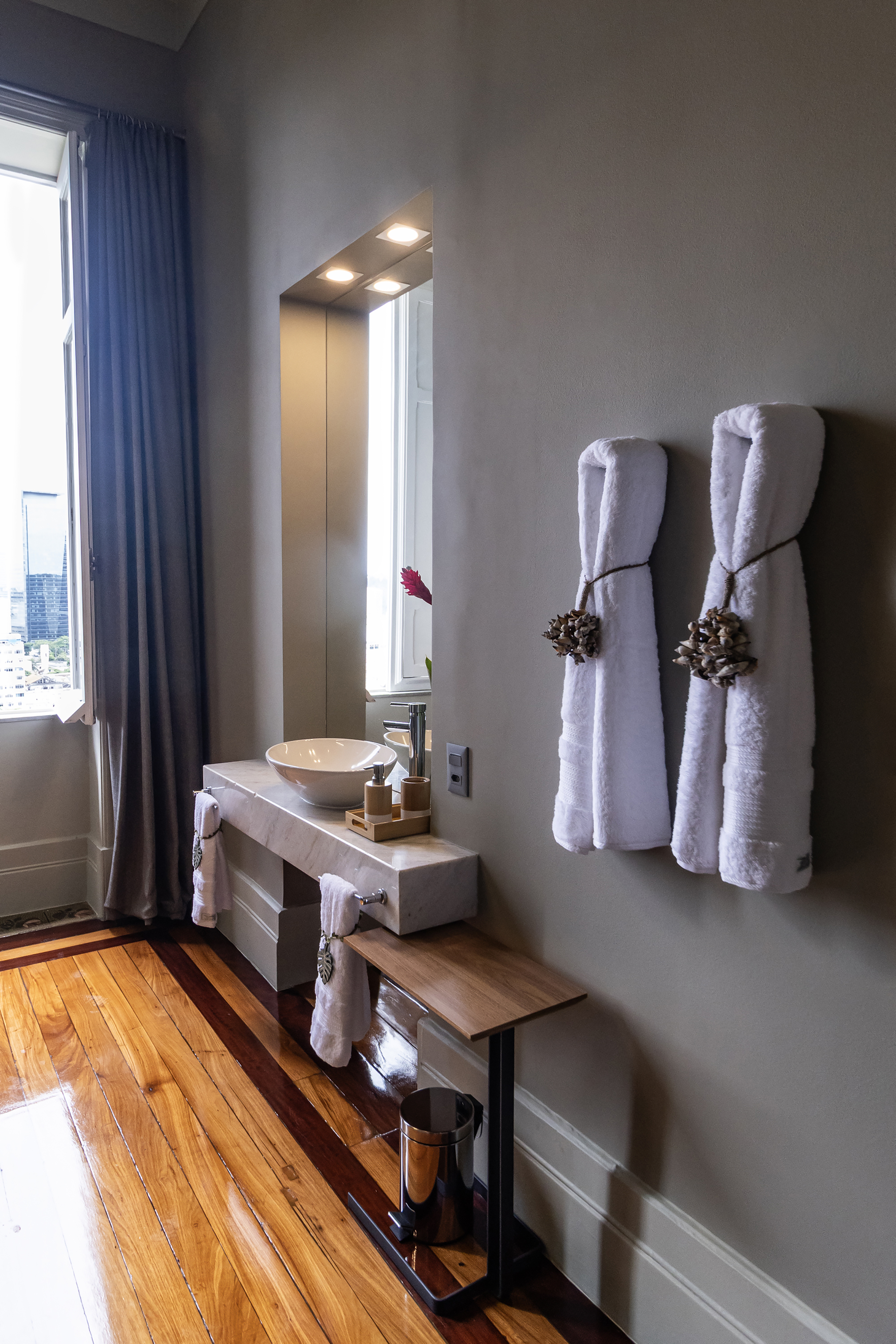 Detalhes do quarto Alecrim da Casa Gerânio